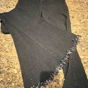 LOOK LIKE LAINEY!  Altar'd State Black Flare Wide Leg Jeans